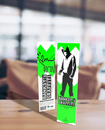 Banksy "Soft-Touch" Bookmark - Choose Your Weapon