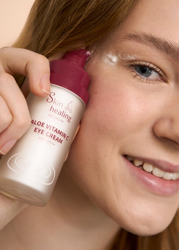 Aloe Vitamin C Augencreme - Anti-Aging für empfindliche Haut