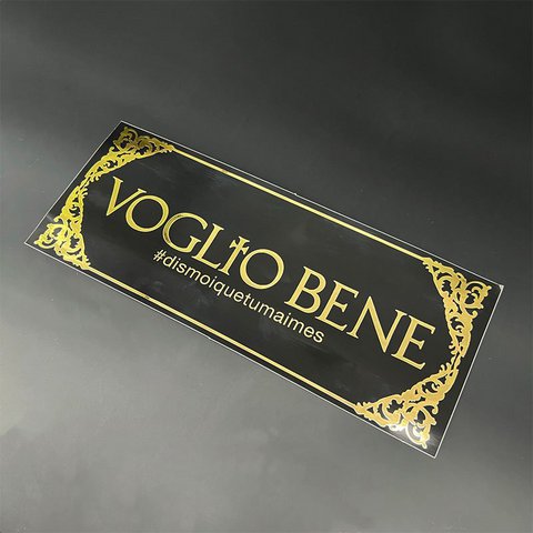 Voglio Bene showcase sticker