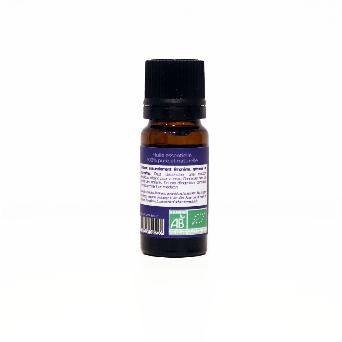 Organic fine lavender essential oil - 10mL