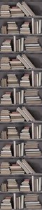 Vintage Bookshelf Wallpaper