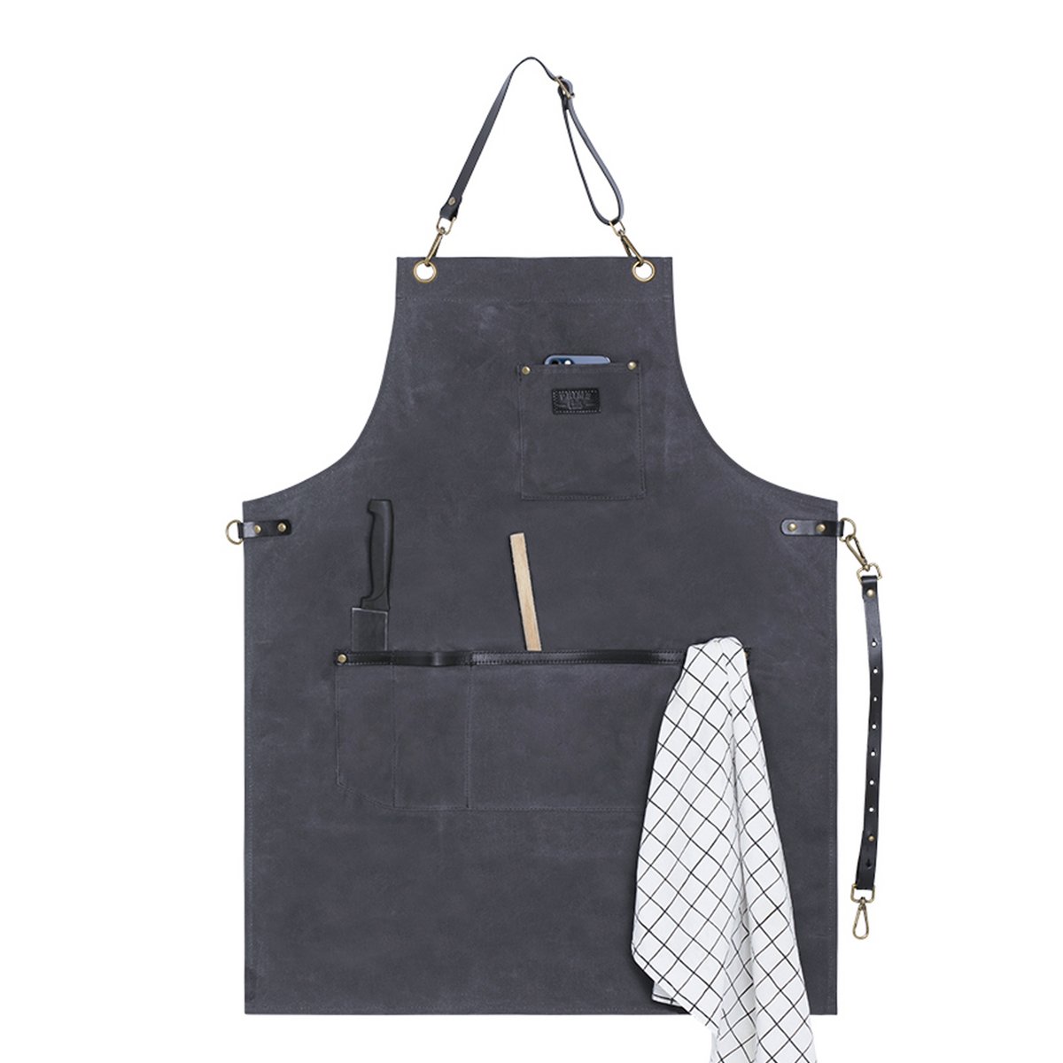 Barbecueschort "AUBRAC" - Ashes