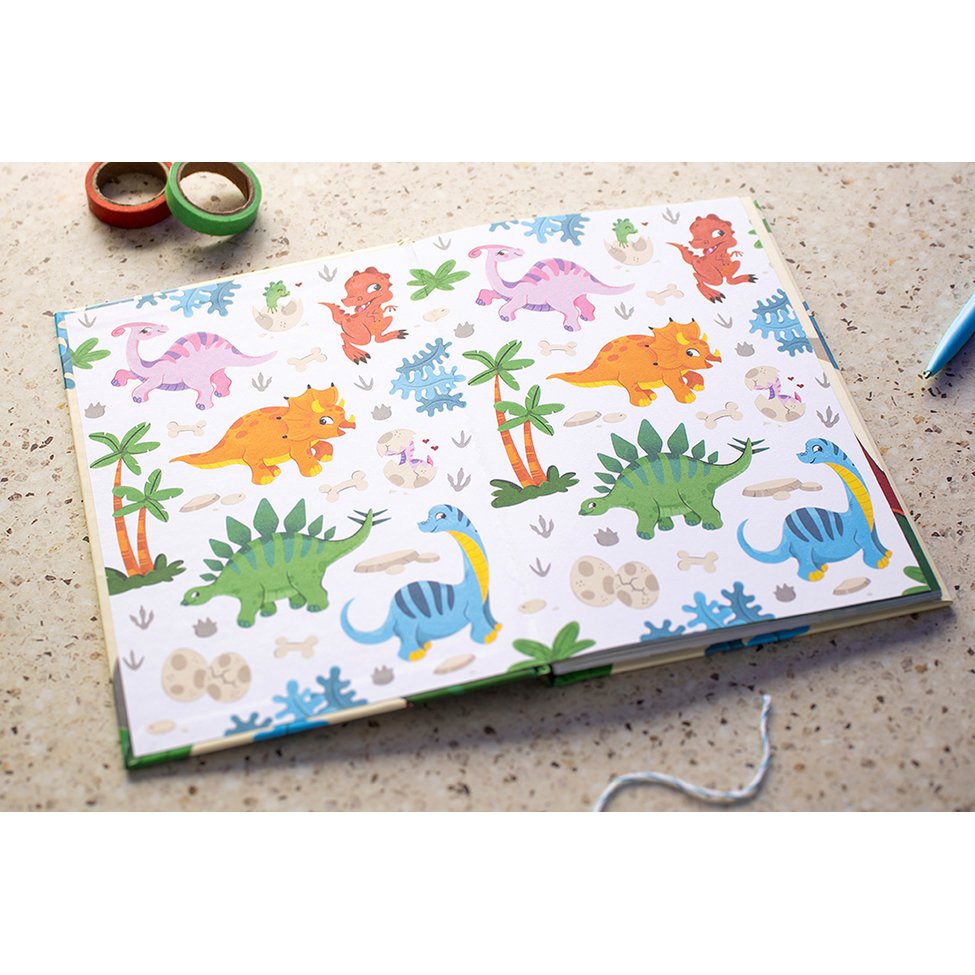 Freundebuch Dinosaurier A5 // Jungen