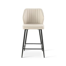 Aleena Bar Stools [Set van 2] [PU leer] [65 cm]
