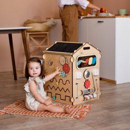 BusyBoard sensory playhouse - Natura
