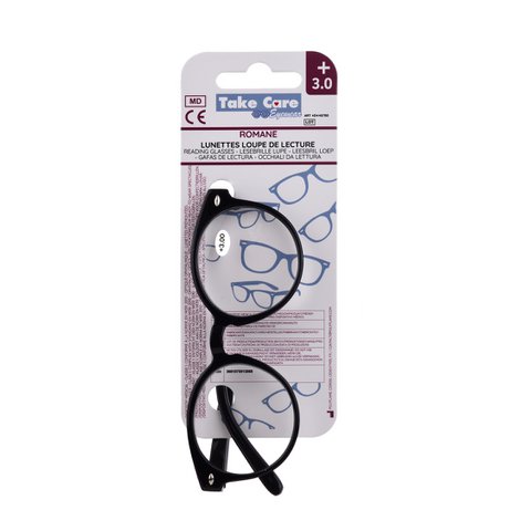Lesebrille - Romane Black +3.0