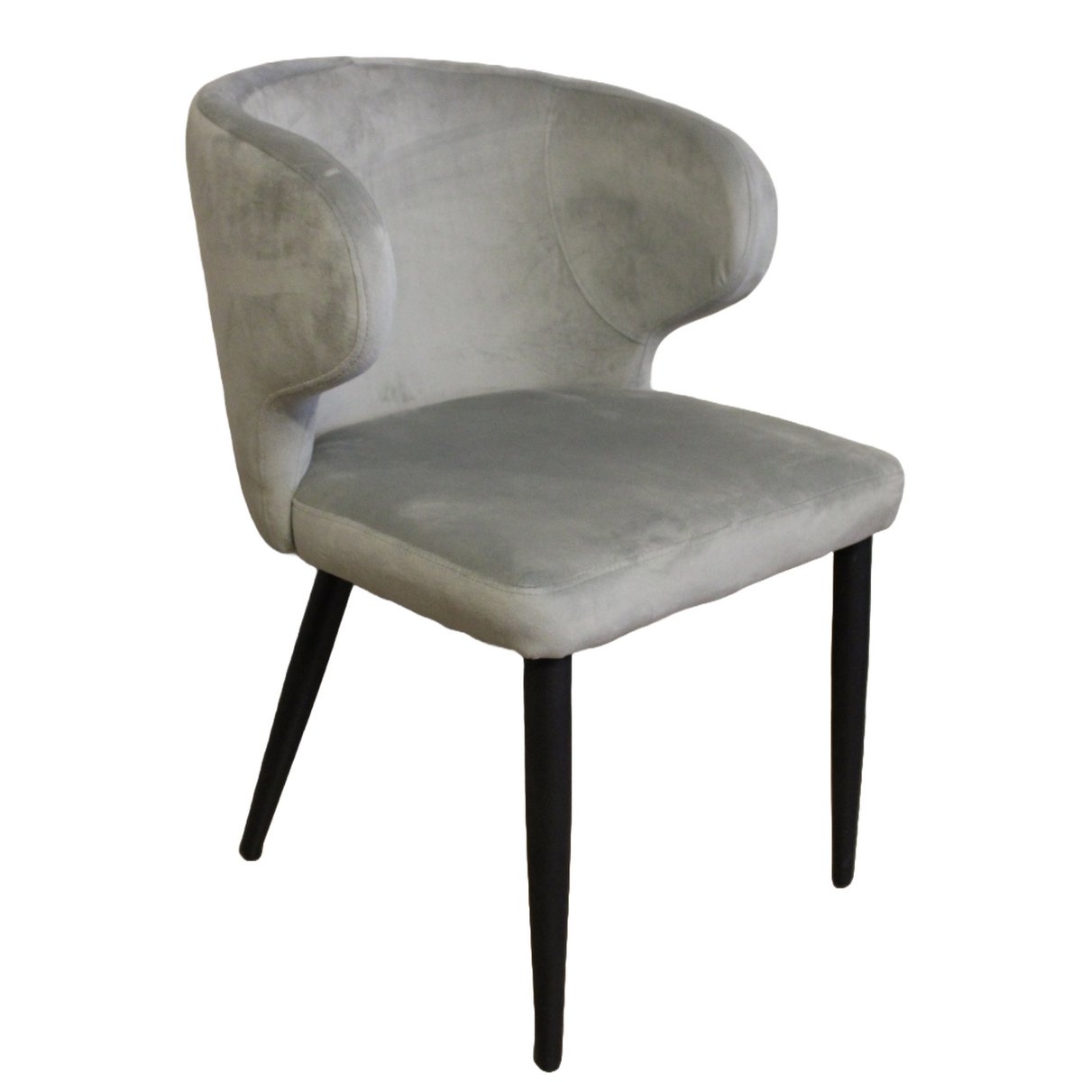 Spisestuestol Beyou Scandinavian Grey Velvet