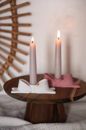 Bow candlesticks