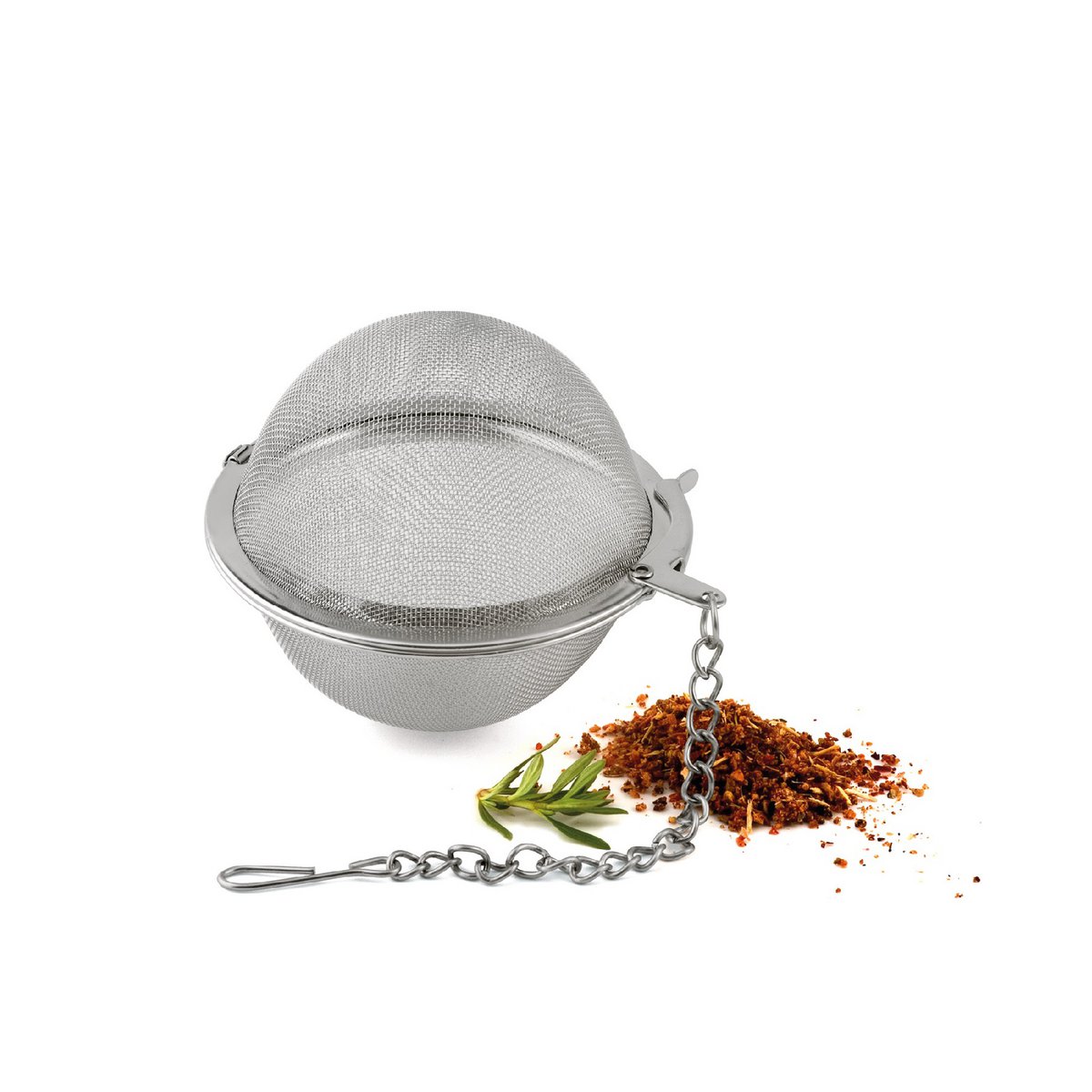 Tea brewer ball made of stainless steel Ø 6.5 cm
