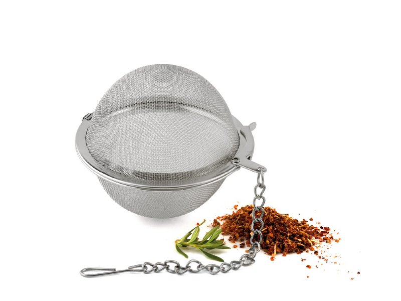 Tea brewer ball made of stainless steel Ø 6.5 cm