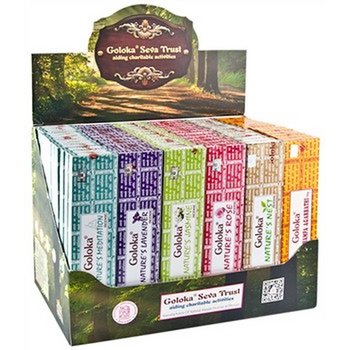 Goloka Nature's Display Set - 72 Packs