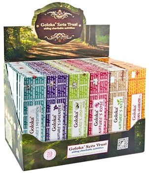 Goloka Nature's Display Set - 72 Packs