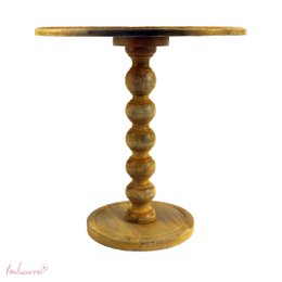 Houten Tafel June Yellow