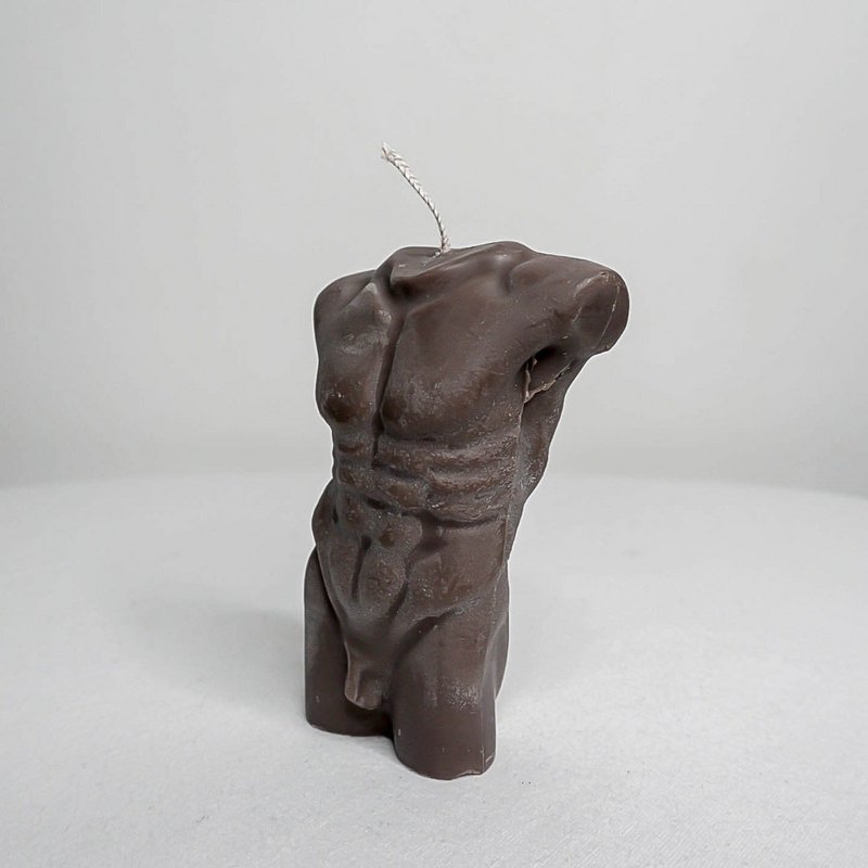 Amari men torso candle