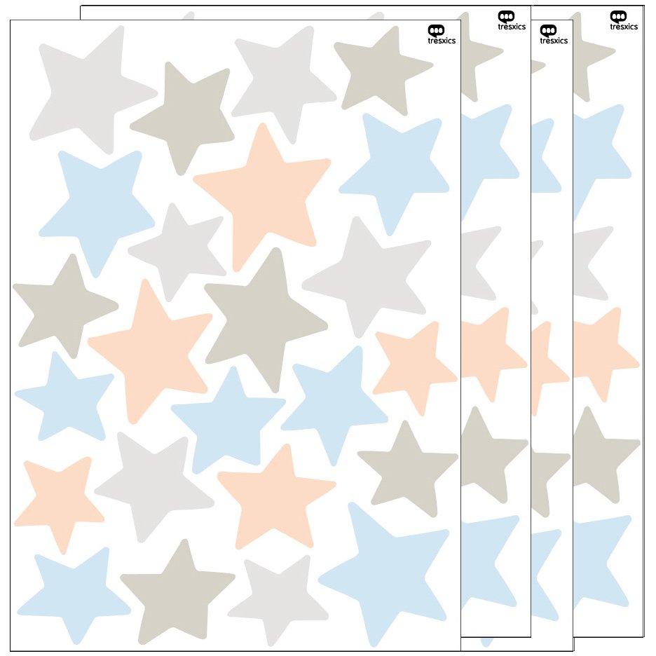 Soft star (4 sheets)
