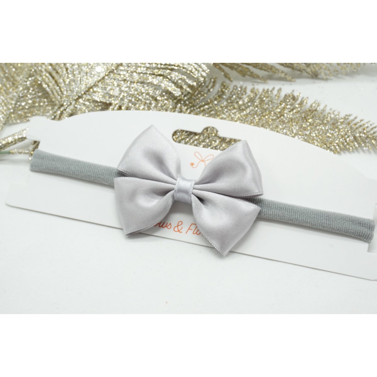 Serre-tête nylon regular mini satin