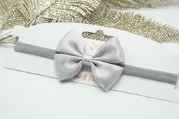 Nylon hårbånd almindelig mini satin