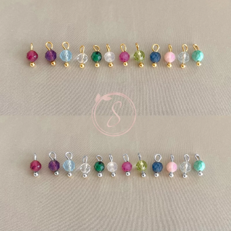 Pulseras con piedras de nacimiento - Oro (se pueden pedir por mes)