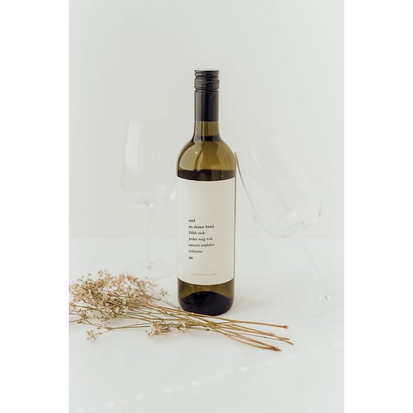 Zestaw etykiet na wino (2 sztuki) - różne motywy