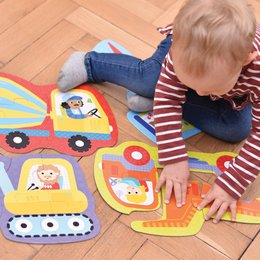 Hands at Play Construction Vehicles 2+