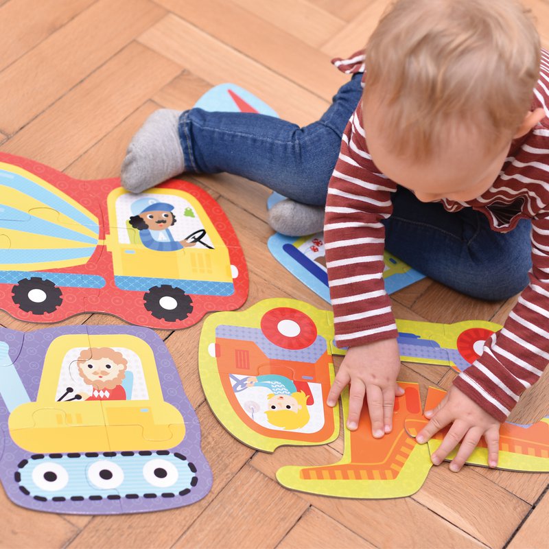 Hands at Play Construction Vehicles 2+