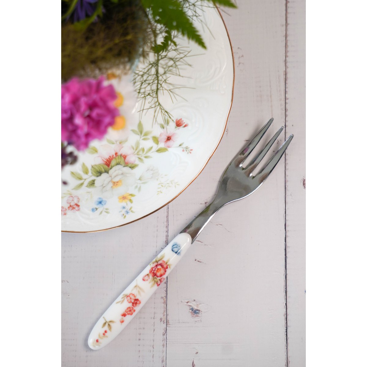 Kleine vork Engelse tuin 14 cm Isabelle Rose