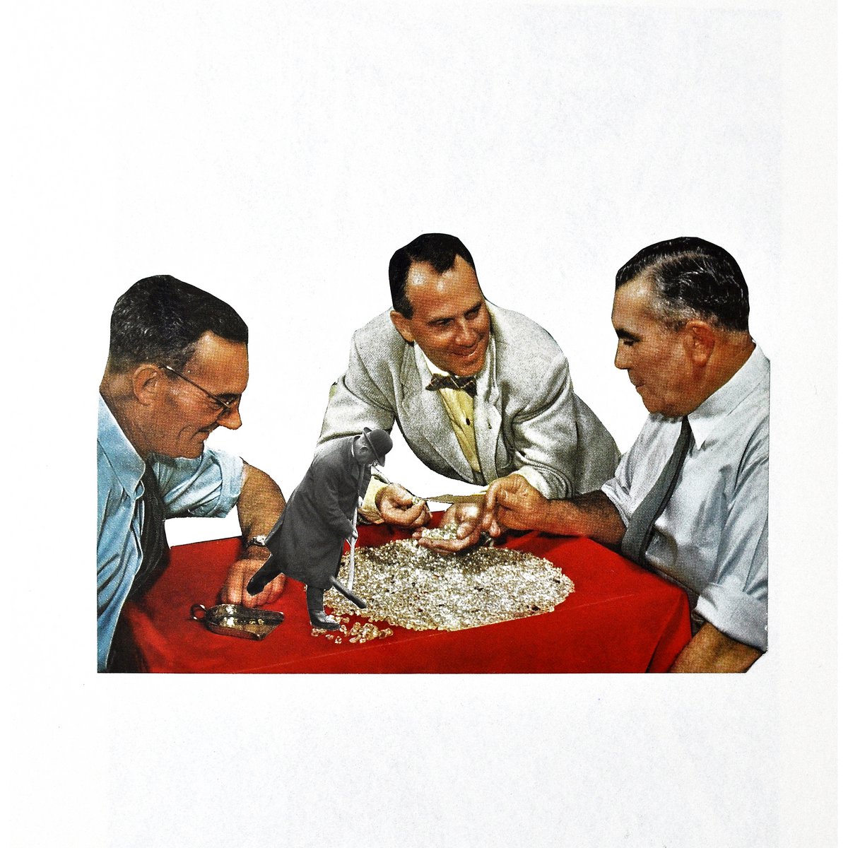 Vintage Surreale Collage – A4 Kunstdruck (Archivsammlung) 10 Stück