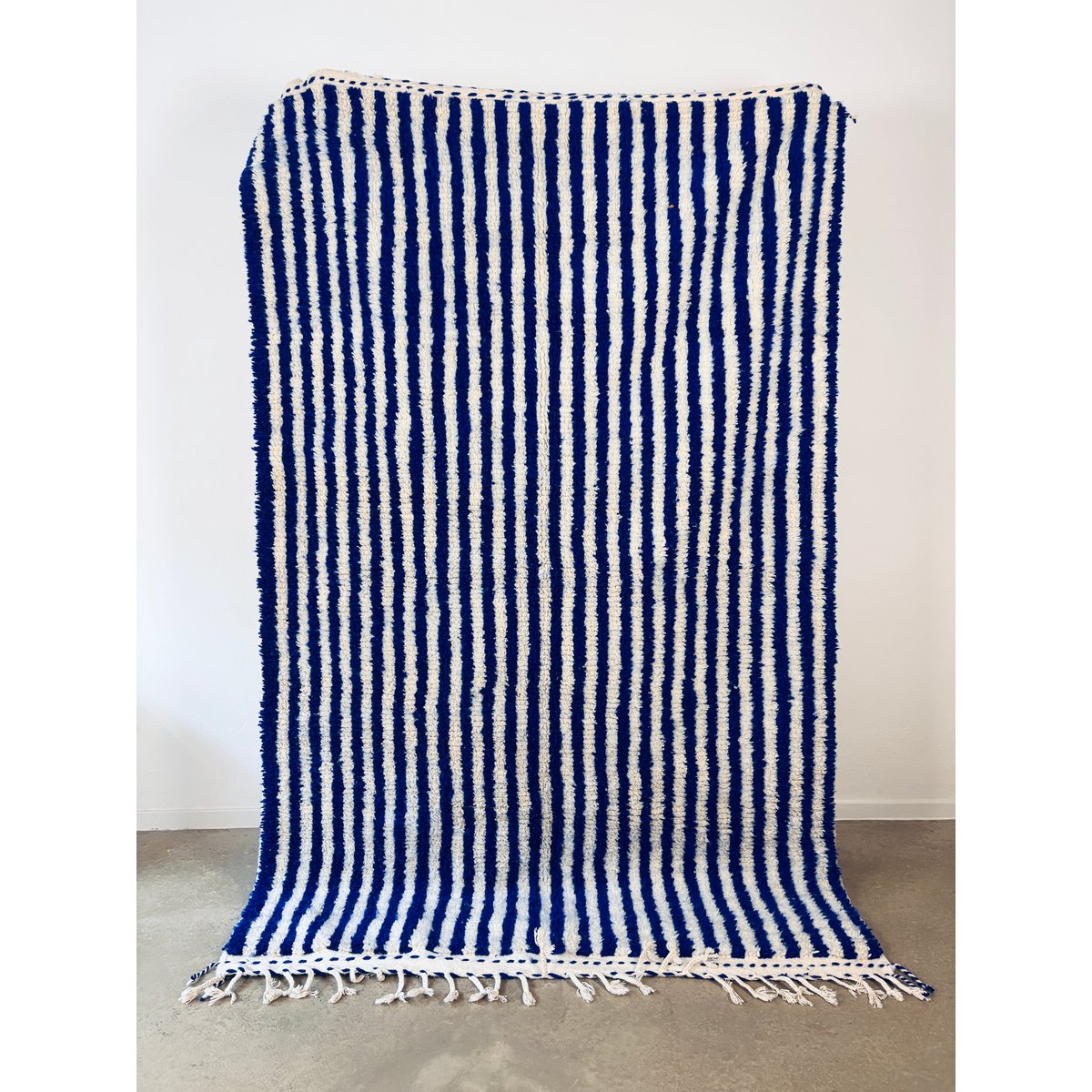 Berber carpet - Blu - 1.50 x 2.50