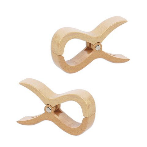 Holzklammern, große Holzklammern, Wäscheklammern für Strandtuch, Strandliege, Yacht, Kinderwagen, Wäschezubehör