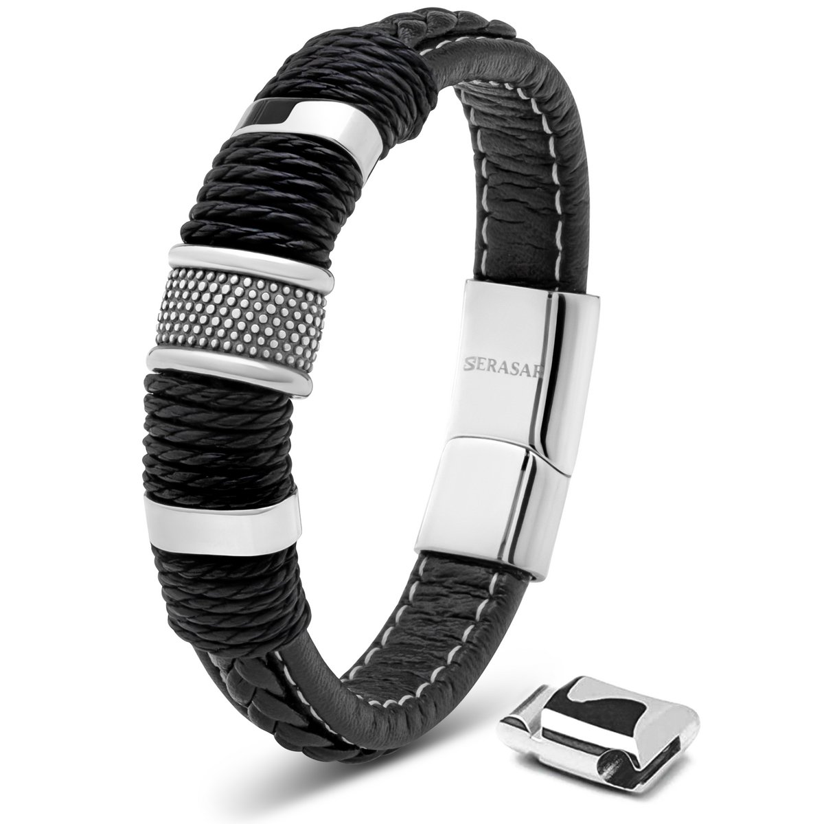 Lederarmbånd "Ring"