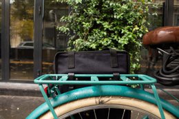 Mimi Fahrrad-Einkaufstasche – Schwarz