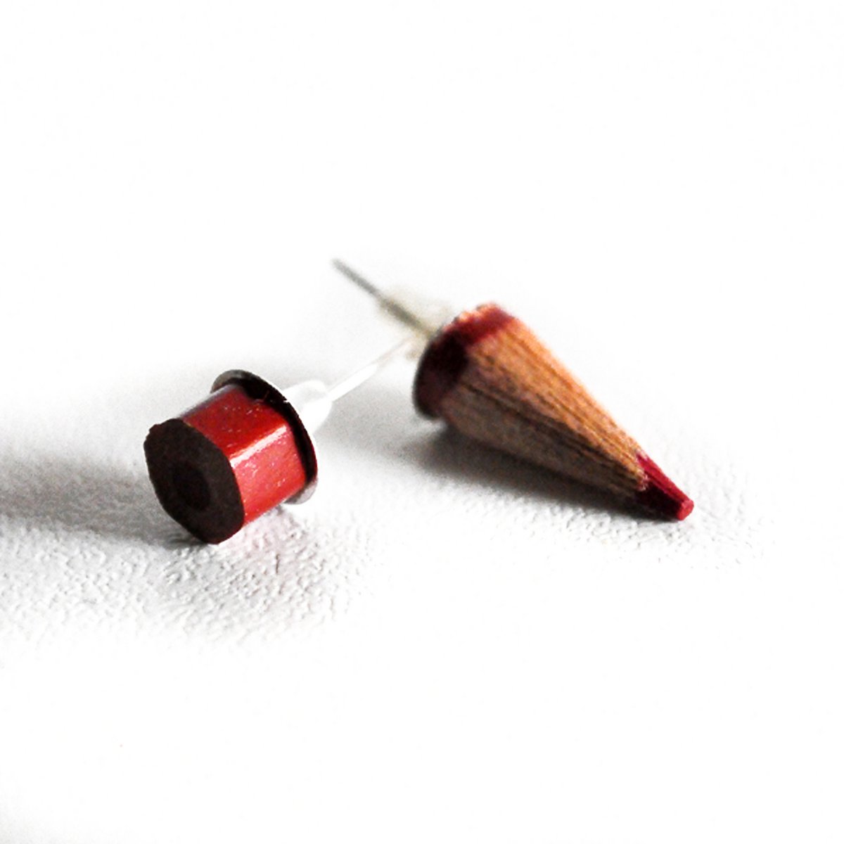 Pencil Stud Earrings - Light Colors - While Stock List