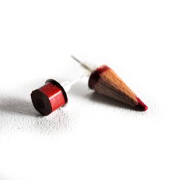 Pencil Stud Earrings - Light Colors - While Stock List