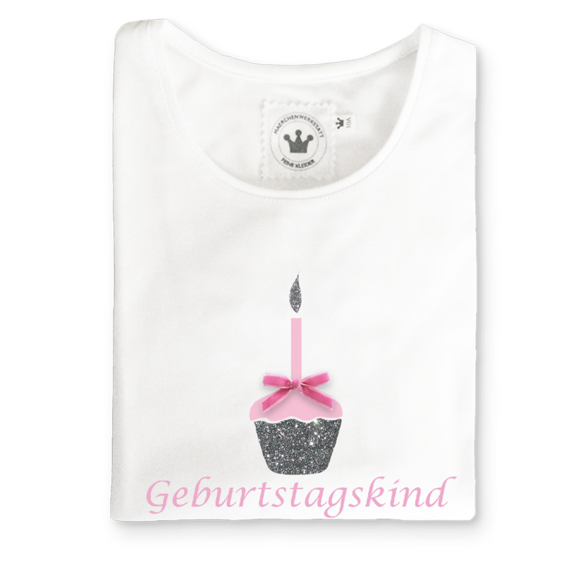 Girls T-Shirt Happy Birthday