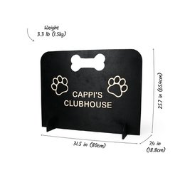 Bloccante di cuccioli di legno per amanti degli animali domestici, barriera per cani indipendenti per corridoi, porte e scale