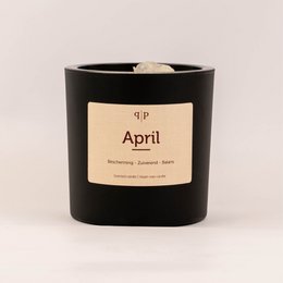 Ædelstensduftlys: april