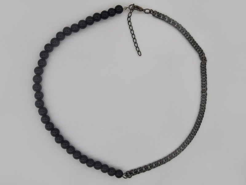 %2370 Pearl link necklace
