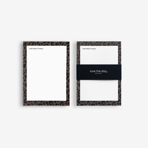 nature notepad brown A6