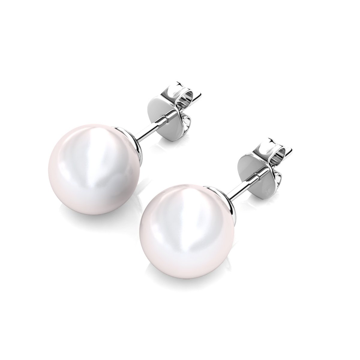 Boucles d'oreilles Coffret 7 Days Colourful Pearl - Argenté et Multi