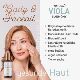 Ayurveda body and face oil Viola/Harmony 100ml