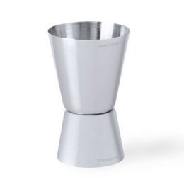 Dobbelt rustfrit stål spiritusmåler 3Cl+1,5Cl (30 ml/15 ml) kopi