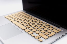 Træ tastaturbeskytter