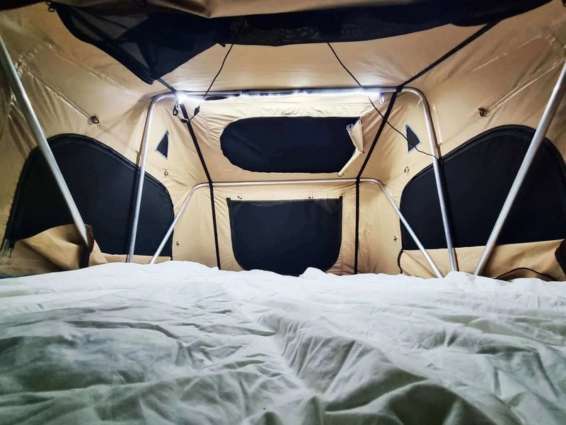 LED Strip Camping Tagtelt - Fleksibel 1,3M - Vandtæt
