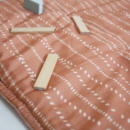 NEPO TERRACOTTA bohemian print baby rest mat