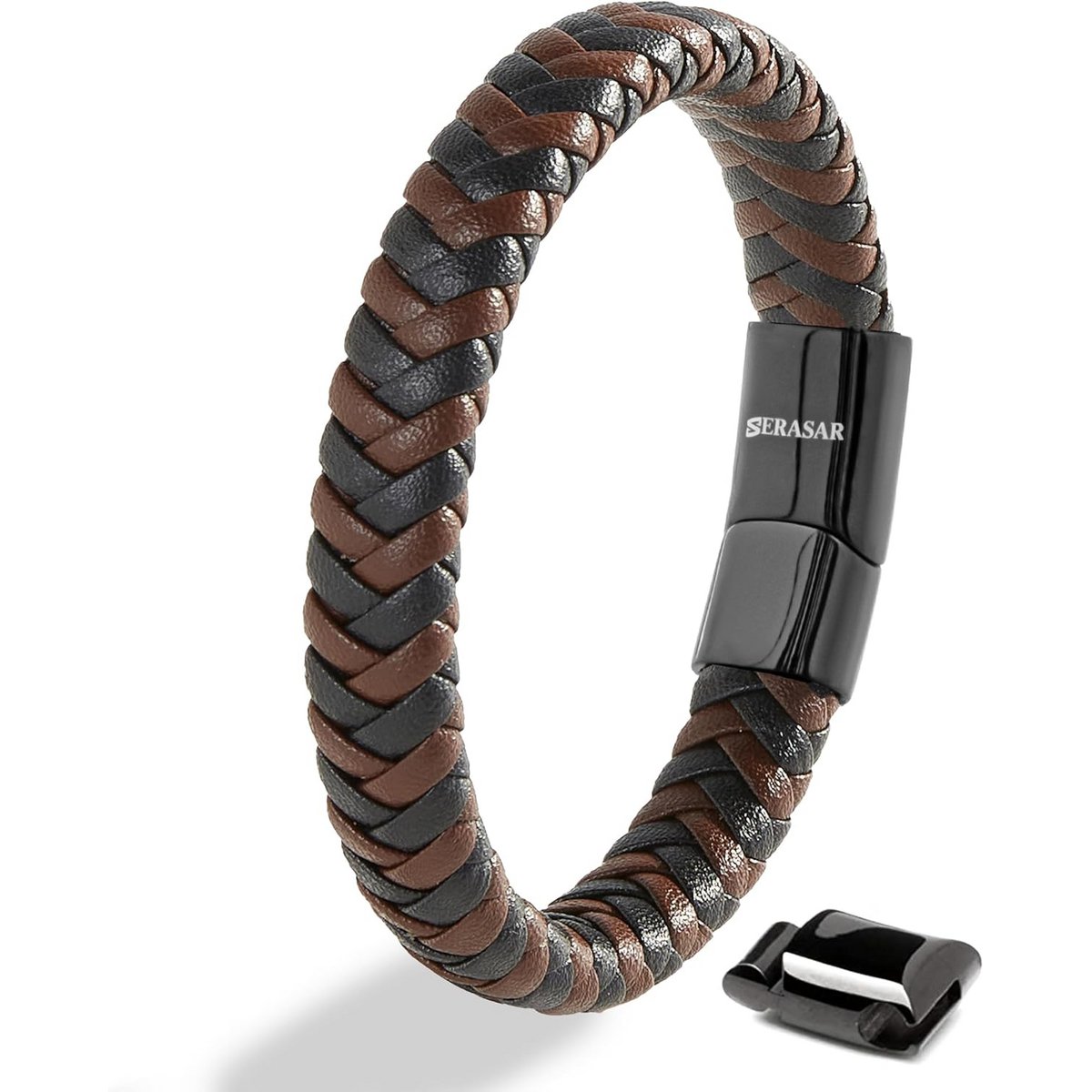 Læderarmbånd "stabil"