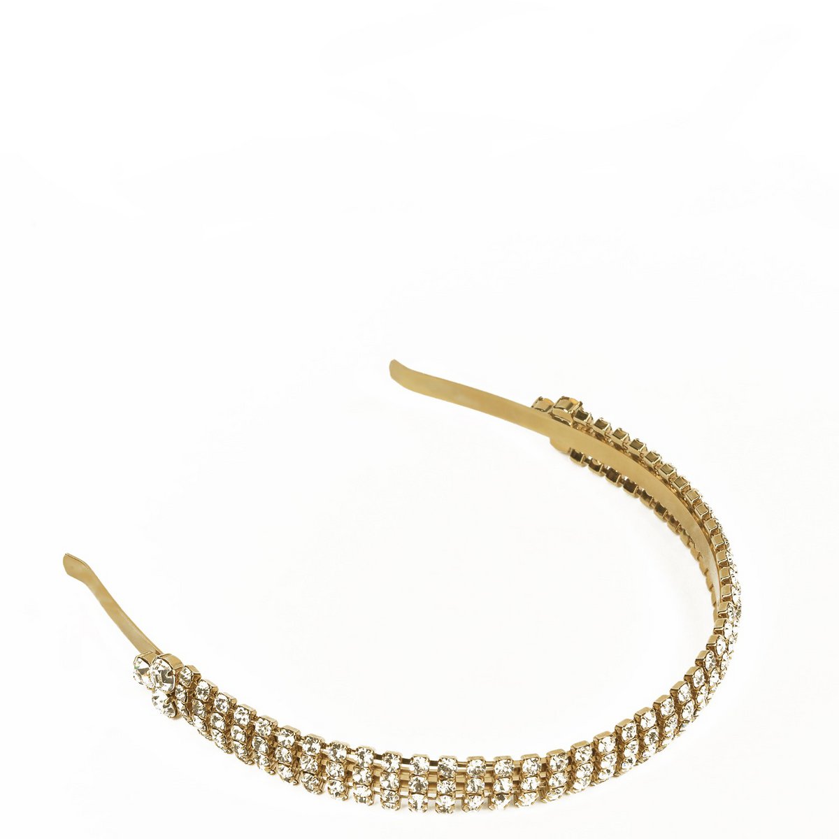Luce Di Cristallo Headband With Crystals