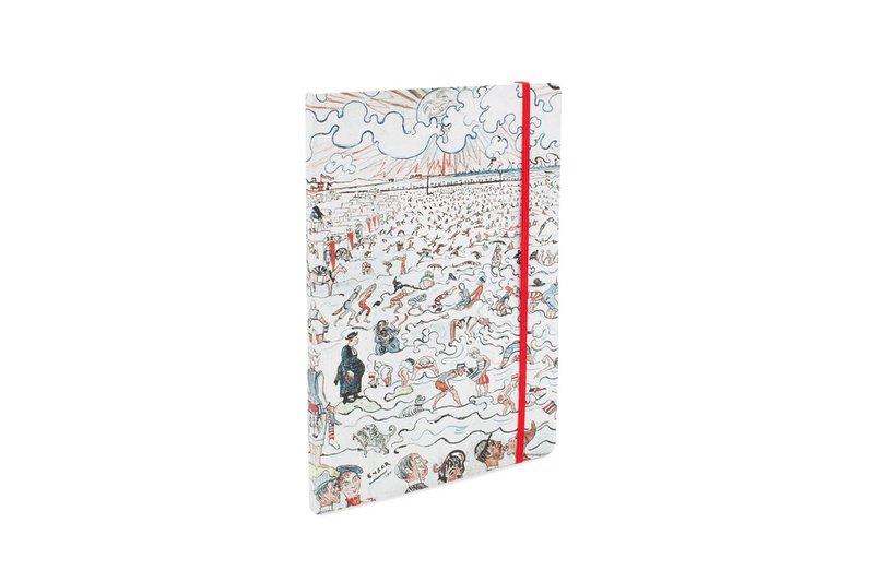 Softcover-Buch A5, James Ensor, Die Bäder in Ostende