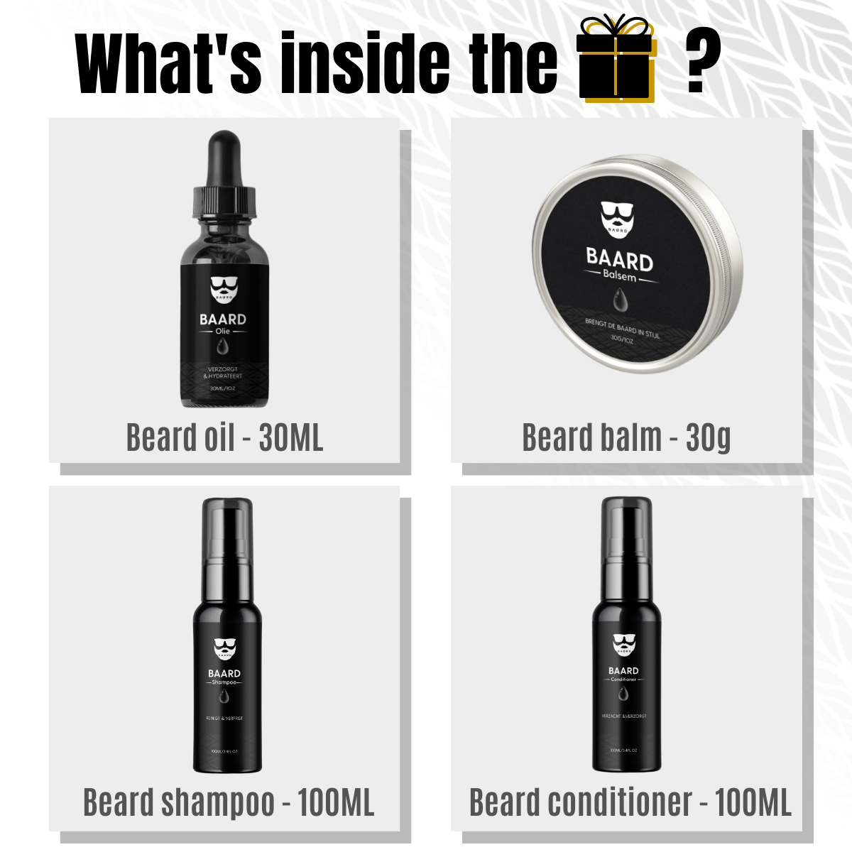 Beard Essentials - Beard Care Kit - For Men