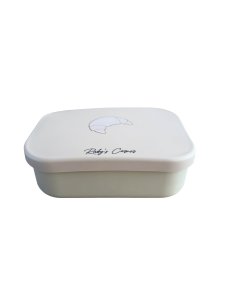 Silicone bread bin - Croissant - Beige