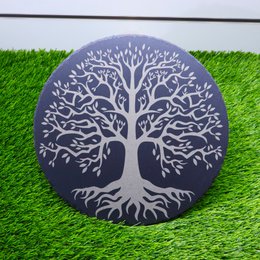 Premium Tree of Life Slate serwowanie deski, prezent w kuchni